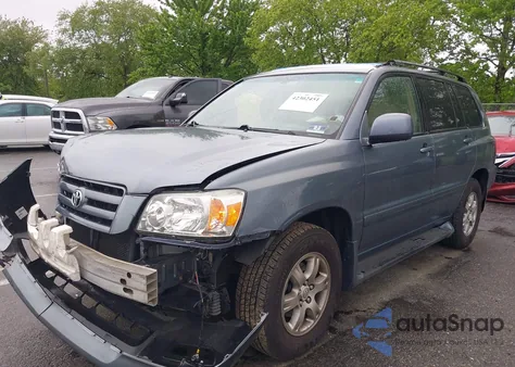 2005 Toyota Highlander V6 from USA, damaged, VIN JTEEP21A650101017